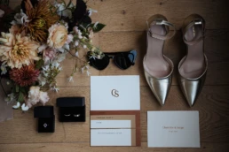 Flatlay wedding